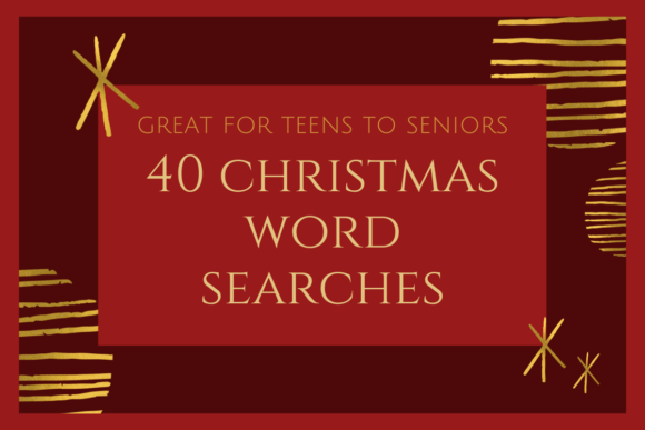 40 Christmas Word Searches: A Festive Fusion of Education and Entertainment
