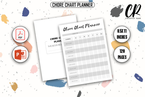 Chore Chart Planner - KDP Interior: A Strategic Tool for Goal-Oriented Planning and Execution
