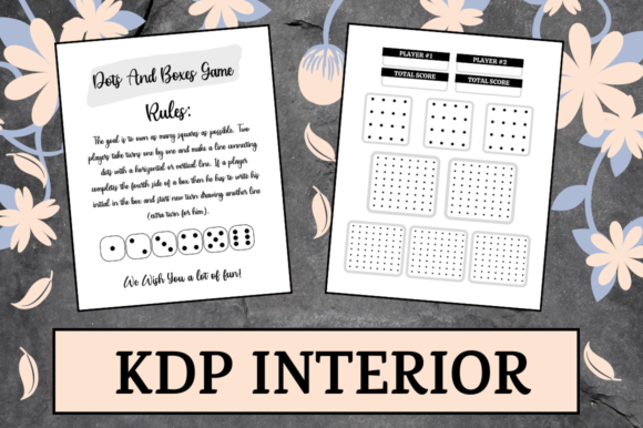 Dots and Boxes Game KDP Interior