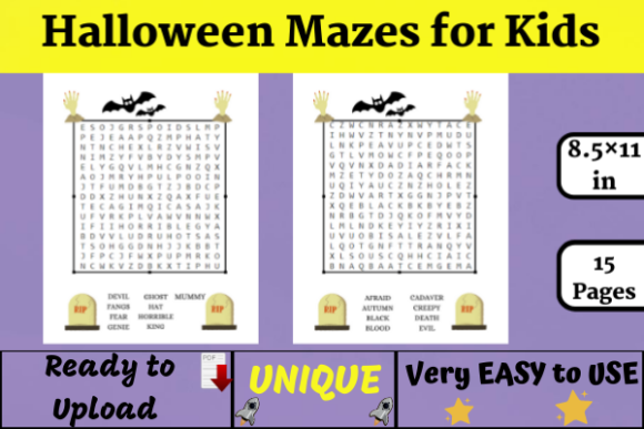 Halloween Mazes for Kids KDP: A Smart Choice for Creating Engaging Activity Books