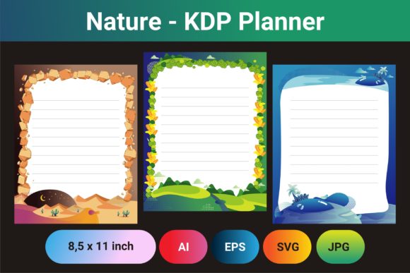 KDP Nature Daily Planner Best Vector: A Designer’s Guide