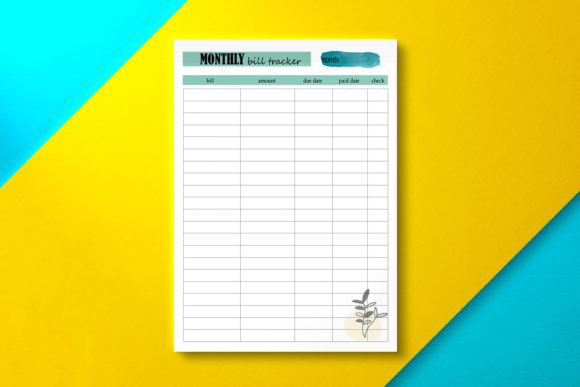 Monthly Bill Tracker Green: A Practical Tool for Organized Financial Management