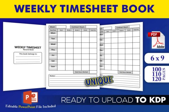 Strategic Planning with Weekly Timesheet Book - KDP Interior