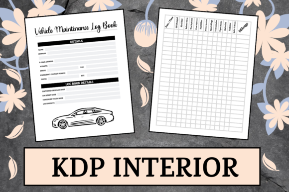 Vehicle Maintenance Log KDP Interior