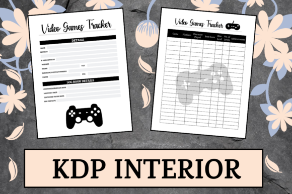 Video Games Tracker KDP Interior: A Practical Guide for Self-Publishers