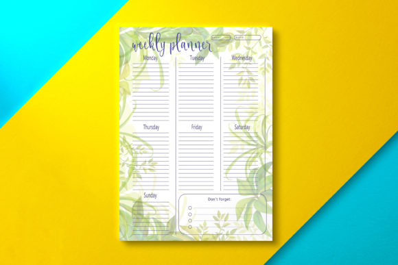 Weekly Planner Summer: Your Ultimate Tool for Staying Organized All Season Long