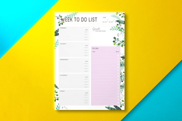 Weekly to Do List Sheet Summer: Strategic Planning for Productivity and Results