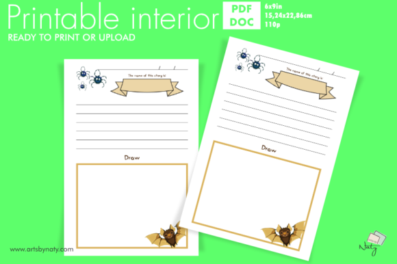 Write and Draw a Halloween Story for KDP: A Creative Tool for Young Authors