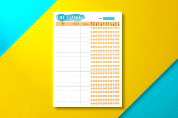 Year Bill Tracker Sheet: A Practical Tool for Managing Personal Finances